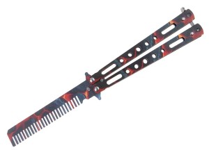 Nóż Motylek Treningowy N-467H