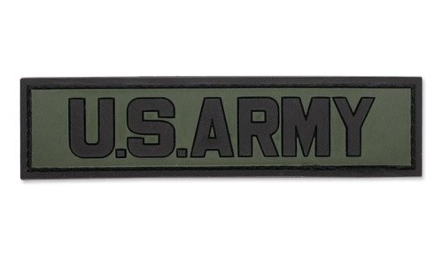 FOSTEX - Naszywka-3D - U.S. ARMY (stripe) - Zielony OD-1.jpg