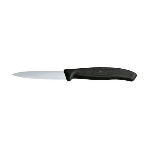 34379Nóż do warzyw i owoców Victorinox 6.7603 (gładki, 8 cm, czarny)-1