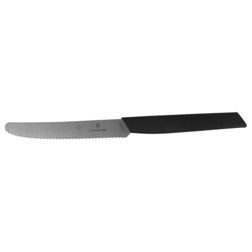 34386Nóż stołowy Swiss Modern 6.9003.11W ząbkowany, 11 cm, czarny-1