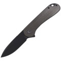 NOZ-CIVIVI-ELEMENTUM-FLIPPER-GREEN-MICARTA-BLACK STONEWASHED-C907Z-2.jpg