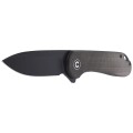 NOZ-CIVIVI-ELEMENTUM-FLIPPER-GREEN-MICARTA-BLACK STONEWASHED-C907Z-3.jpg