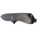 NOZ-CIVIVI-ELEMENTUM-FLIPPER-GREEN-MICARTA-BLACK STONEWASHED-C907Z-7.jpg