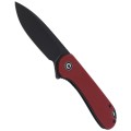NOZ-CIVIVI-ELEMENTUM-FLIPPER-BURGUNDY-G10-BLACK-STONEWASHED-C907A-1-5.jpg