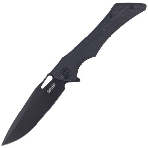 Nóż Kubey Raven Black G10, Black Coated Blade by Jelly Jerry (KB245E)