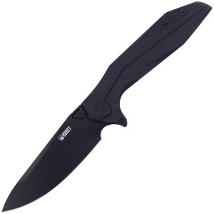 Nóż Kubey Knife Nova, Black 6AL4V Titanium, Black Oxide D2 (KB235G)