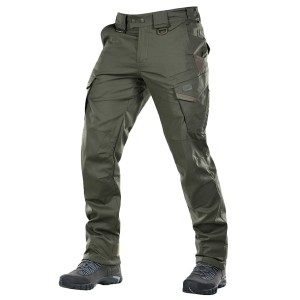 Spodnie męskie taktyczne M-Tac Aggressor Gen. II Flex oliwkowe