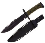 Nóż Taktyczny Wojskowy Rambo BSH N-323A