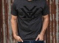 Koszulka męska Vortex Logo Tee SS grafitowa-2 34849