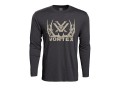 Koszulka męska Vortex Mens Mule Deer Antlers LS charcoal-1 34850