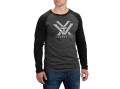Koszulka męska Vortex Reglan Core Logo długi rękaw czarno-szara-2 34855