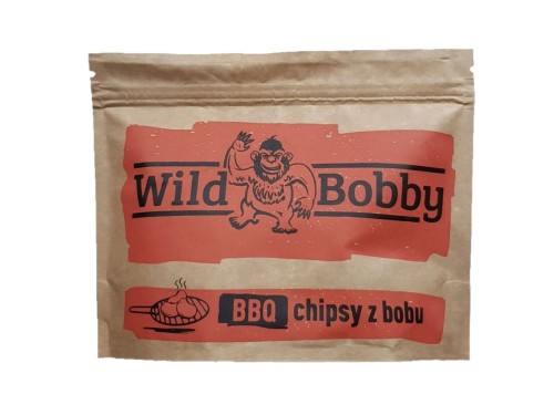 Chipsy z bobu Wild Bobby 100 g BBQ-1 34857