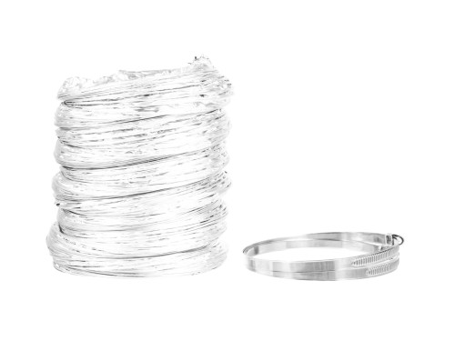 Rura spiro Borniak 3 m z dwiema obejmami ZWA01-1 34923