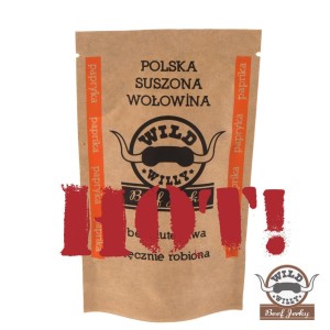 Wołowina suszona Wild Willy ostra papryka 30 g