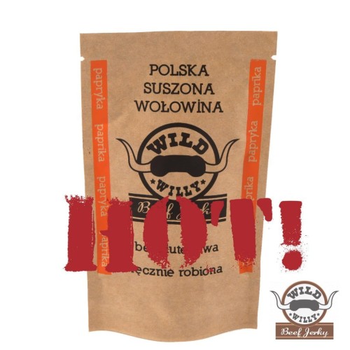 Wołowina suszona Wild Willy ostra papryka 30 g-1 34938