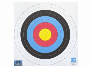 Tarcza papierowa 60 cm JVD FITA WA  300 gram