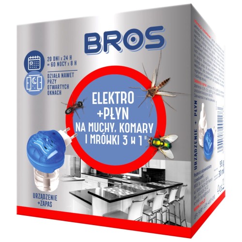 Elektro + płyn Bros na muchy komary i mrówki-1 35017