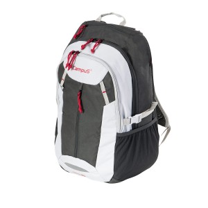 Plecak miejski Campus SIRIUS 30L ciemnoszary/jasnoszary/czerwony