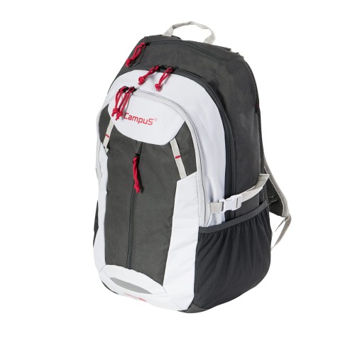 Plecak miejski Campus SIRIUS 30L ciemnoszary/jasnoszary/czerwony-1 35056