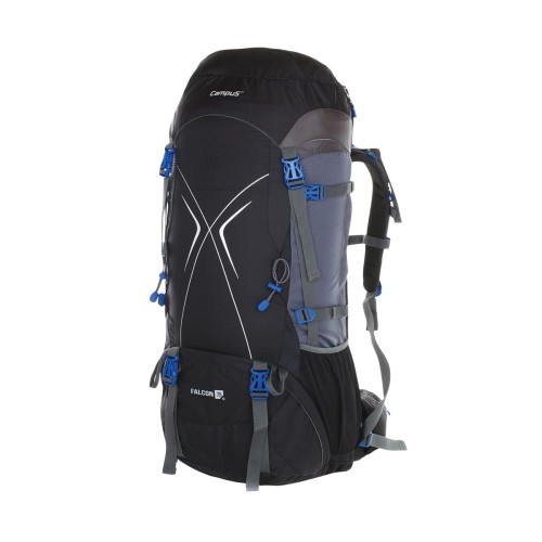 Plecak trekkingowy Campus FALCON 75 + 10L grafitowo/szaro/granatowy-1 35057