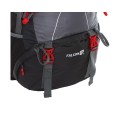 Plecak trekkingowy Campus FALCON 65 + 10L grafitowo/szaro/czerwony-12 35058
