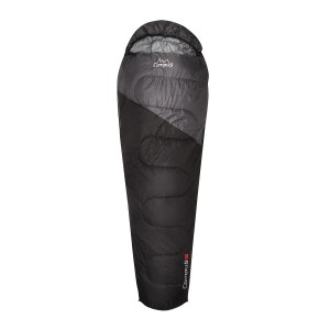 Śpiwór Campus KJERAG 250 szaroczarny dla leworęcznych