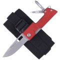 Nóż Maserin D-Dut with Multi-Tool Red Aluminium, Stonewashed (214/R)-2 35274