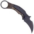 Nóż FOX Karambit Black Bird by Bastinelli Carbon Fiber/Bronze Ti, PVD Elmax (FX-591 TiCBR)-3 35288