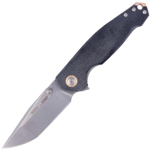 Nóż Viper Katla, Black Canvas Micarta, Stonewashed (V5982CB)-1 35345