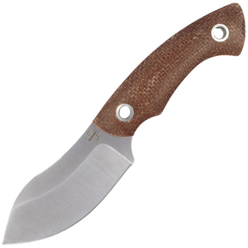 Nóż Böker Plus Nessmi Pro Brown Micarta by Jesper Voxnæs (02BO018)-1 35386