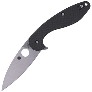 Nóż Spyderco Silverax Carbon Fiber / G-10 Laminate Plain (C228CFP)