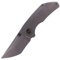 NOZ-WE-KNIFE-THUG-GRAY-TI-GRAY-HAND-RUBBED-BLADE-BY -CHRISTENSEN-2103B-1.jpg