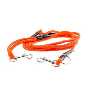 Smycz przepinana dla psa 4wild.eu 3 m fi 10 pomarańczowa