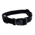 Obroża z taśmy 4wild.eu 25 mm 37-57 cm czarna-1 35740