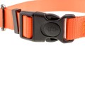 Obroża z taśmy 4wild.eu 25 mm 37-57 cm neonowa pomarańcza-2 35741