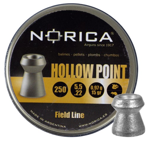 Śrut Norica Hollow Point 5,5 mm 250 szt.-1 35846