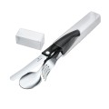 Zestaw sztućców Victorinox 6.7192.F3 (nóż składany, widelec, łyżka) czarny-1 35914