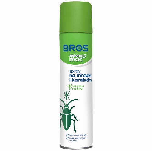 Spray Bros na mrówki i karaluchy 300 ml zielona moc-1 36009