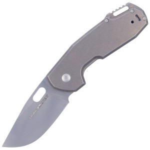 NÓŻ VIPER ODINO STONE WASHED TITANIUM, SATIN BY JESPER VOXNÆS (V5916TI)