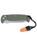 Nóż składany Ganzo G7412-GR-WS z gwizdkiem-4 36740