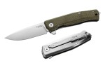 Nóż EDC LionSteel Myto Green Canvas Micarta Satin