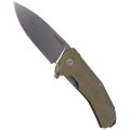 Noz-edc-skladany-LionSteel-KUR-G10-Green-Stone-Washed-Blade3.jpg