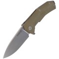 Noz-edc-skladany-LionSteel-KUR-G10-Green-Stone-Washed-Blade5.jpg
