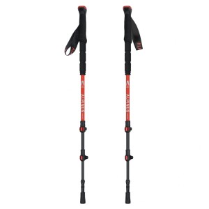 Kijki Trekkingowe Alpinus Dhaulagiri Czerwone