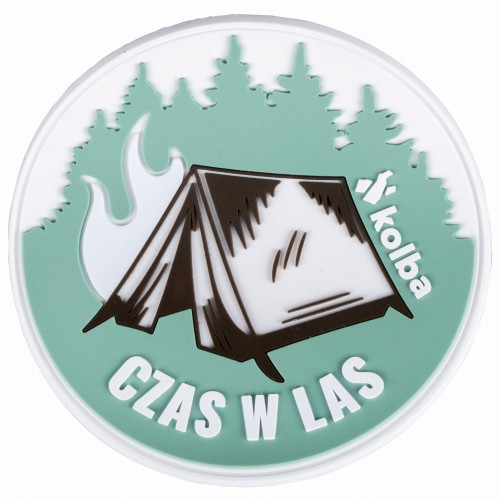 Naszywka Patch Kolba „Czas w las” namiot-1 38943