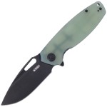 Nóż EDC Składany Kubey Knife Tityus Jade G10 Dark Stonewashed D2 (KU322E)