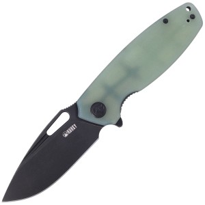 Nóż EDC Składany Kubey Knife Tityus Jade G10 Dark Stonewashed D2 (KU322E)