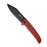 Nóż EDC Składany Sencut Brazoria Burgundy G10 Black Stonewashed D2 (SA12C)