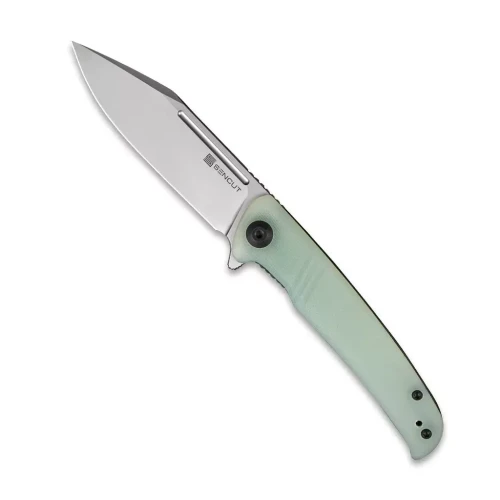 Noz-EDC-Skladany-Sencut-Brazoria-Natural-G10-Silver-Bead-Blasted-D2.webp