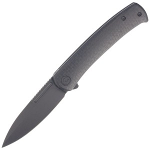 Nóż EDC Składany Civivi Cetos Black Micarta, Black Stonewashed 14C28N (C21025B-2)